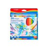 Lápices de Color, Acuarelables, inc. Pincel, Caja x 24 Colores